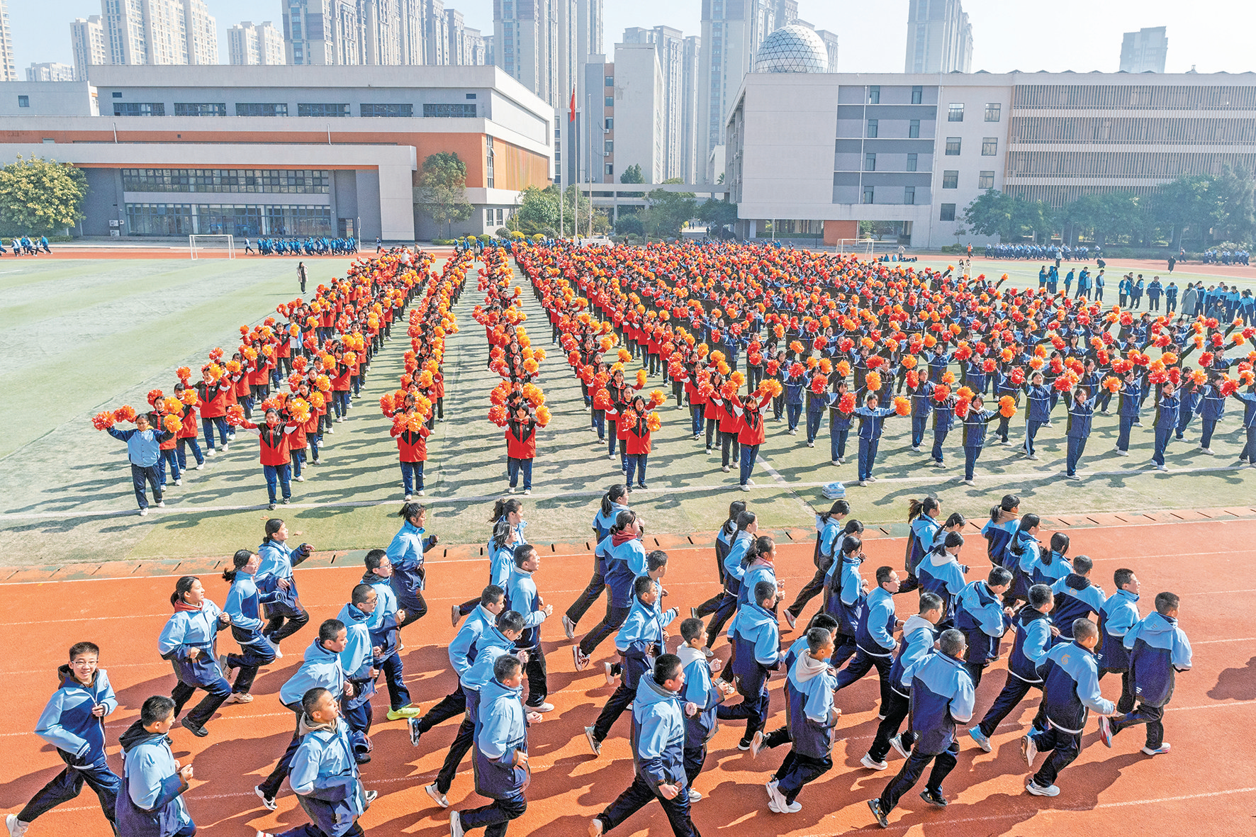 平潭：“花式”课间操 活力满校园